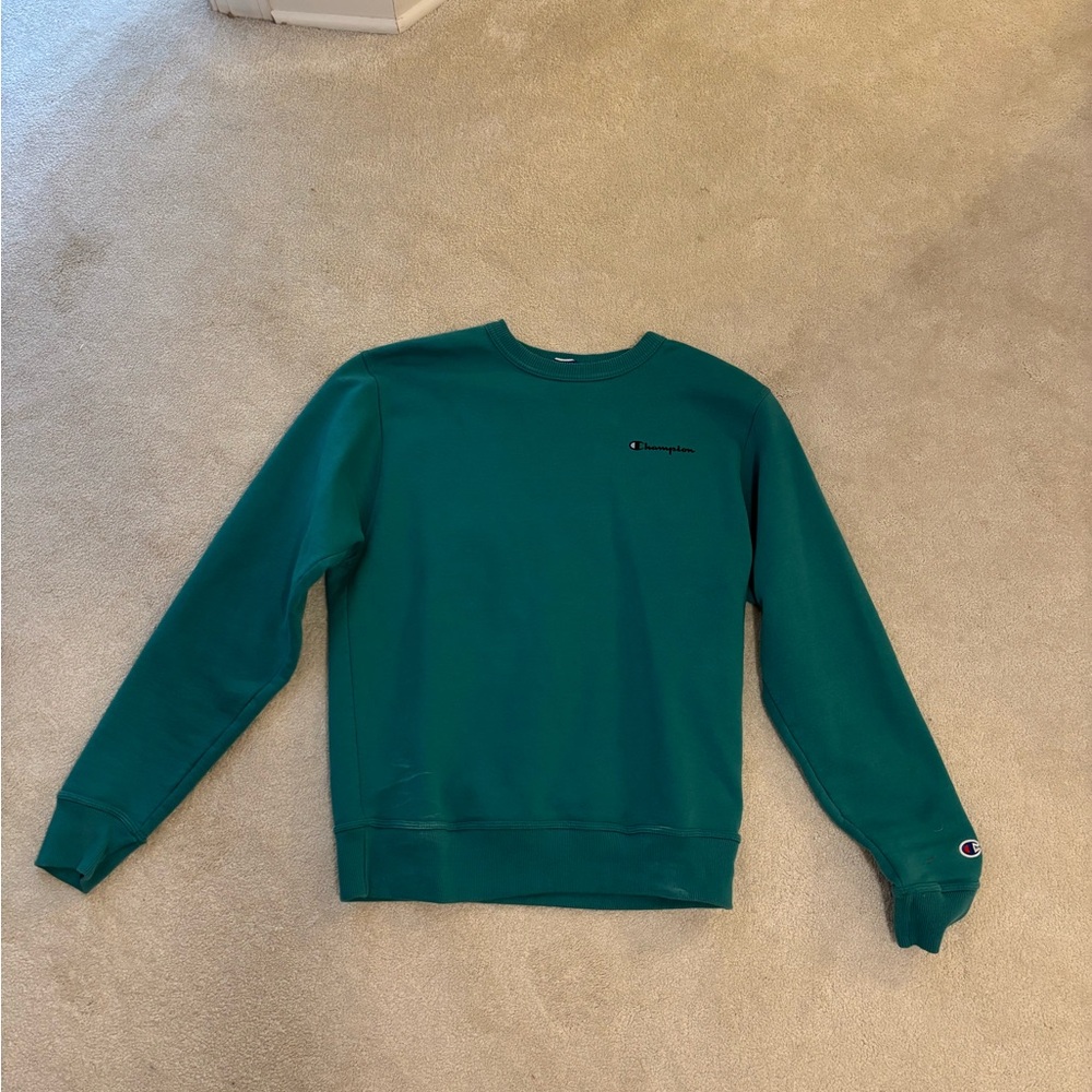Teal Champion Sweatshirt